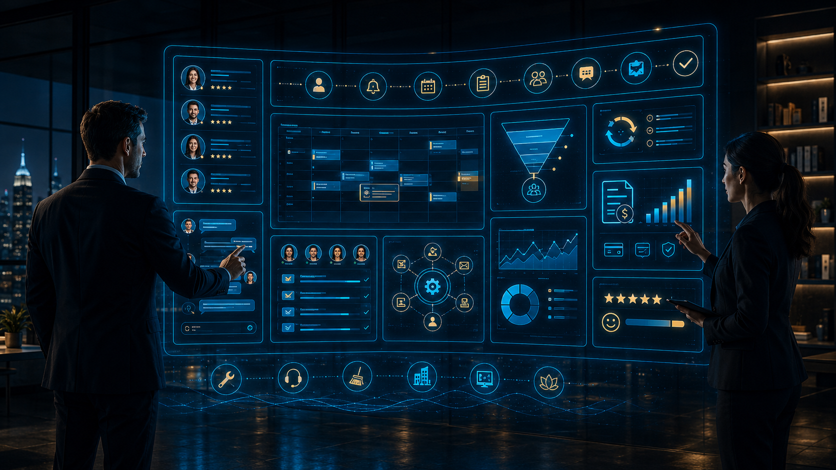 Плюсы использования CRM для компаний, которые оказывают услуги